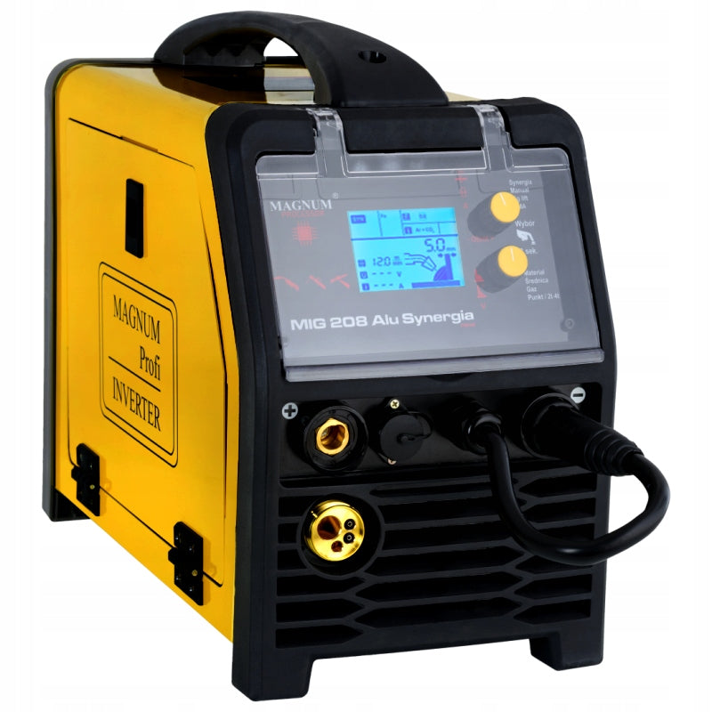 Semi-automatic welding machine MAGNUM MIG 208 ALU SYNERGY Manufacturer code U MI 208ALDII #ZESTAW2AK