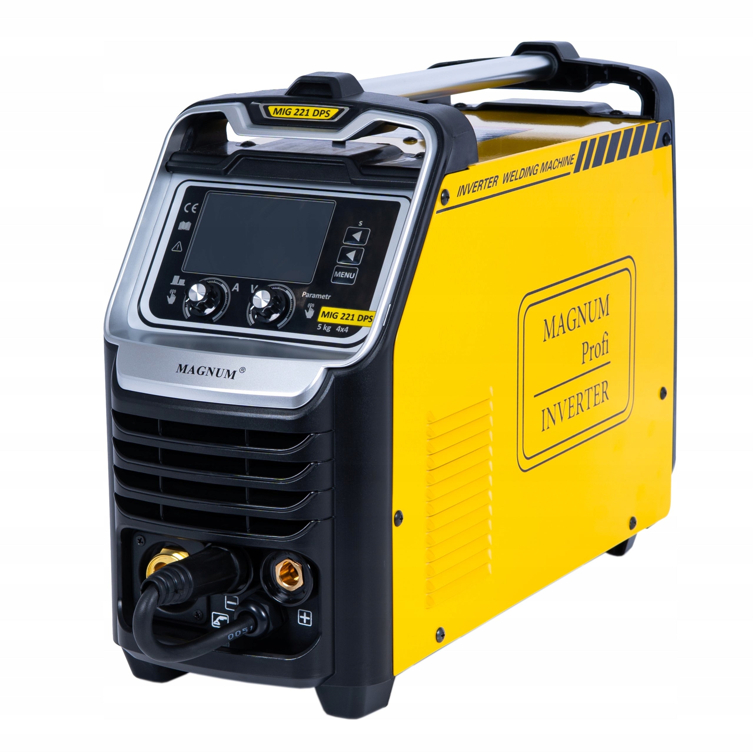 Semi-automatic welding machine MAGNUM MIG 221 DUAL PULS SYNERGY 4x4 MMA 200A/60% Packaging status original