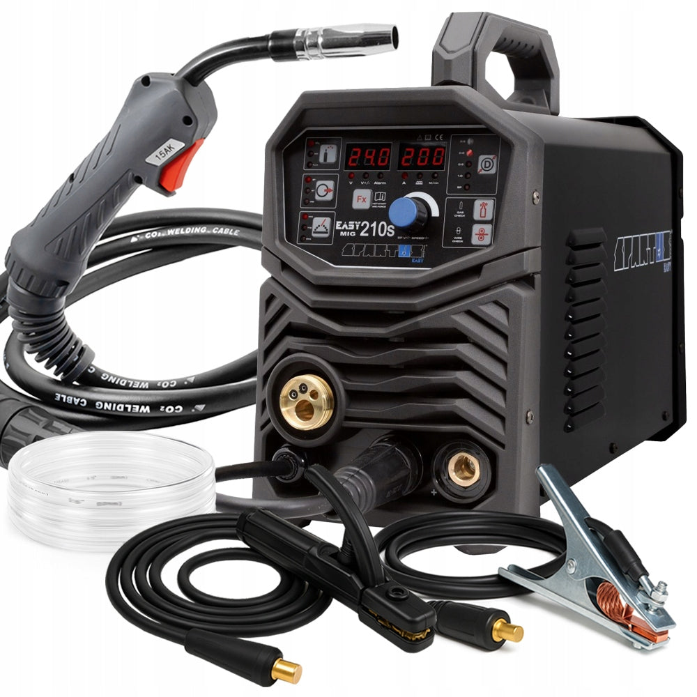 Semi-automatic welding machine SPARTUS EasyMIG 210S Synergy 200A 3in1 MIG TIG MMA