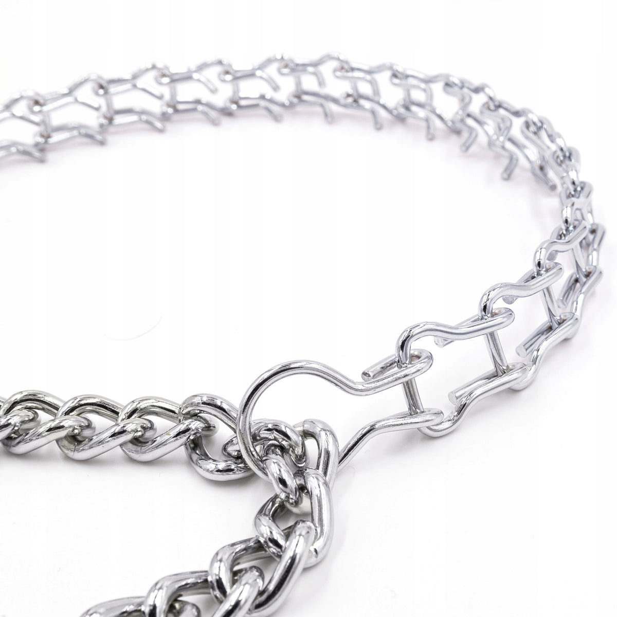 Semicircle Collar for Small Dog Chaba Clamp 27 - 35 CM Chrome Plated Packaging status original
