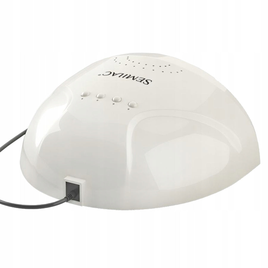 Semilac UV LED hybrid lamp 24W/48W white motion sensor double power Brand Semilac
