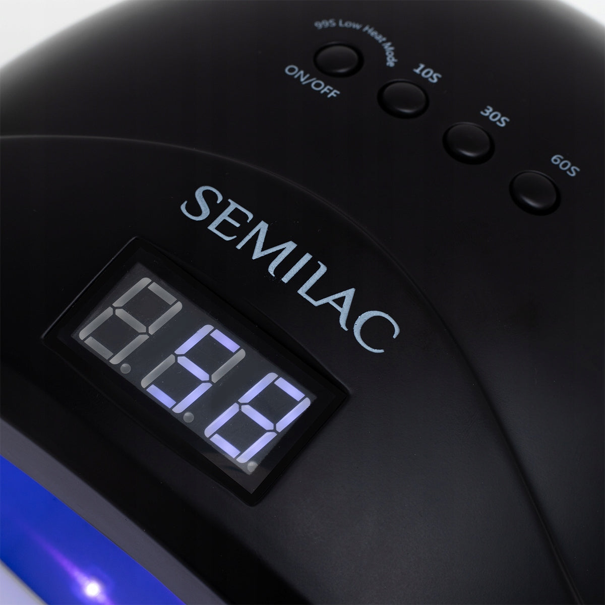 Semilac UV LED lamp 24W/48 All Black Model All Black 24W/48