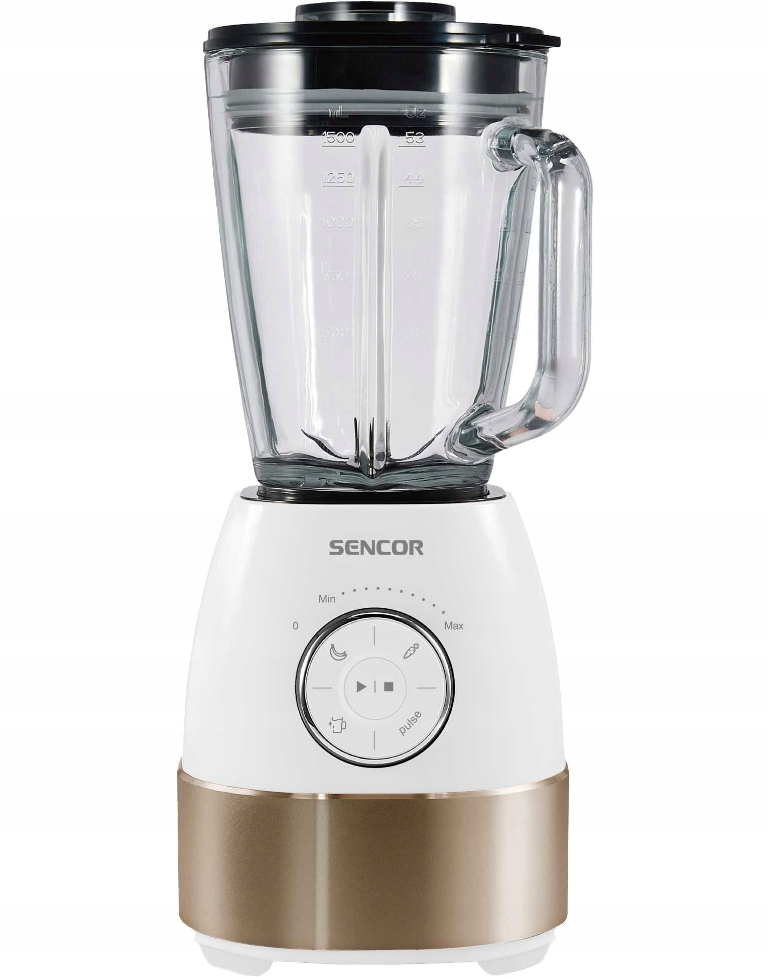 Sencor Chalice Blender for Smoothie 1,5L1800W Titanium Blades SBL 5870GD Packaging status original