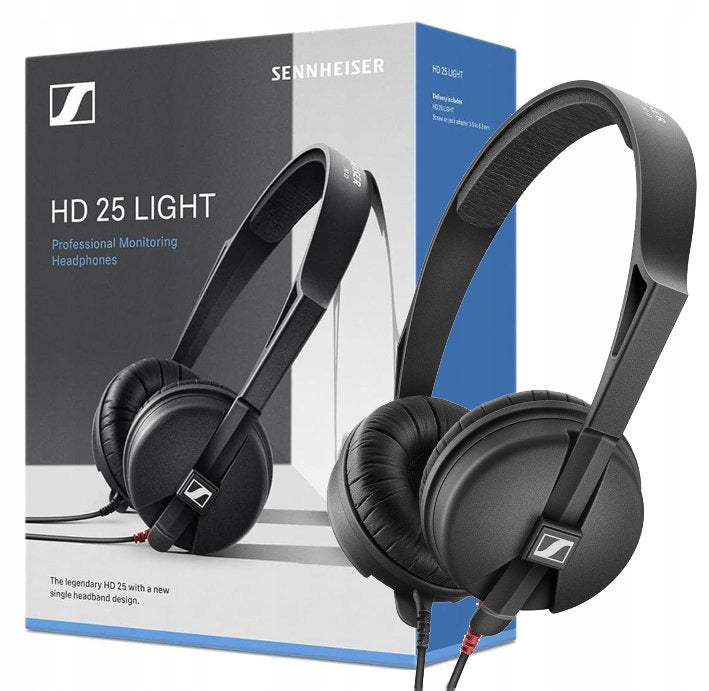 Sennheiser HD 25 LIGHT DJ Studio Headphones Monitoring 70 Ohm Jack 3,5mm