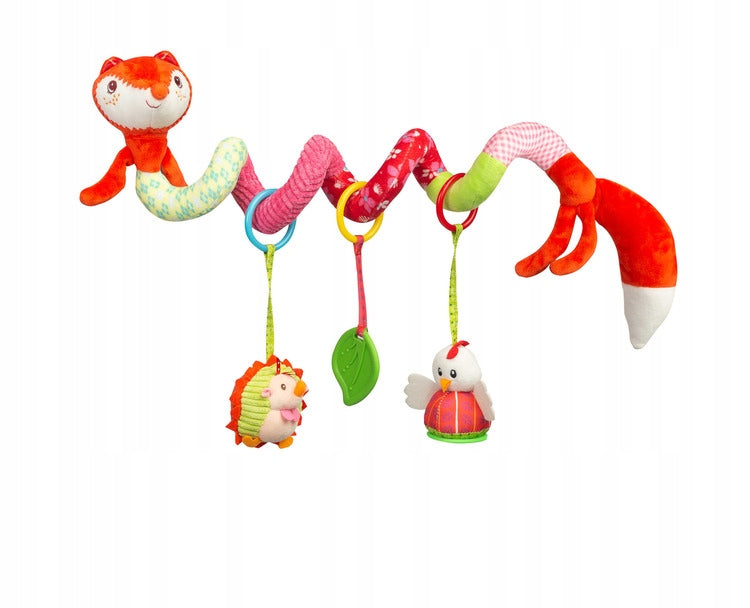 Sensillo Contrast Spiral for Stroller Cot LISEK Rattle Teether Brand Sensillo