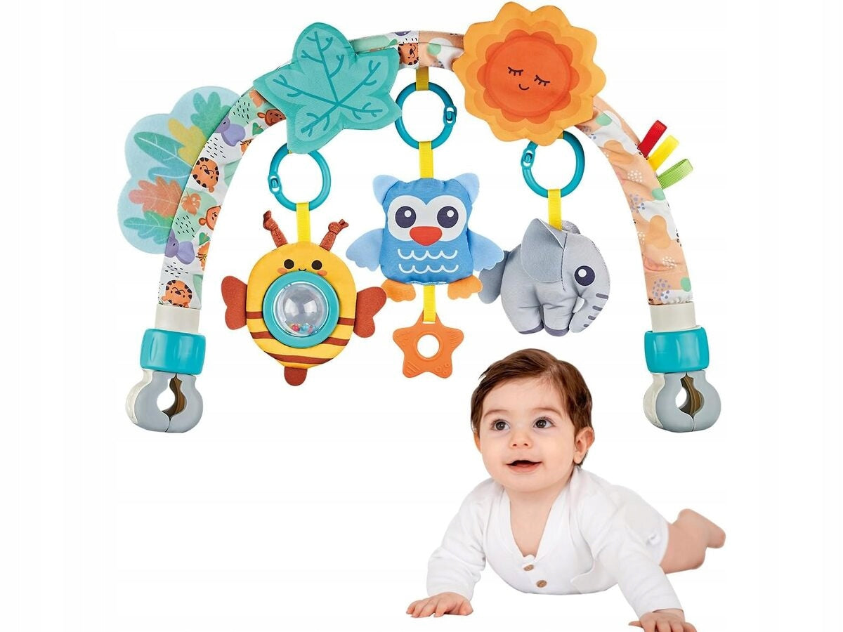 Sensory Bow Headband With Bed Toys Stroller Seat Rattles Packaging status original