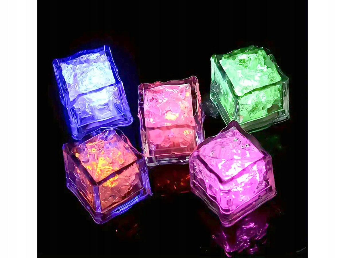 Sensory GLOWING BATH CUBES Water Cube 8 Color CUBES Kid's age 3+ years