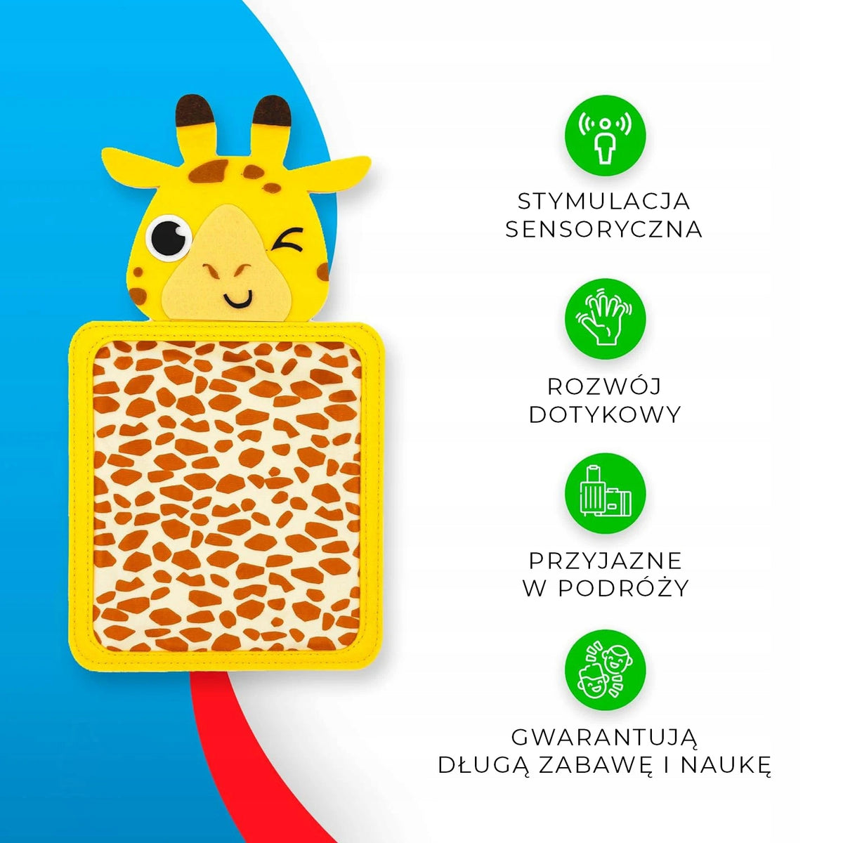 Sensory Mats with Animals: Set of 8 Different Textures Brand no brand