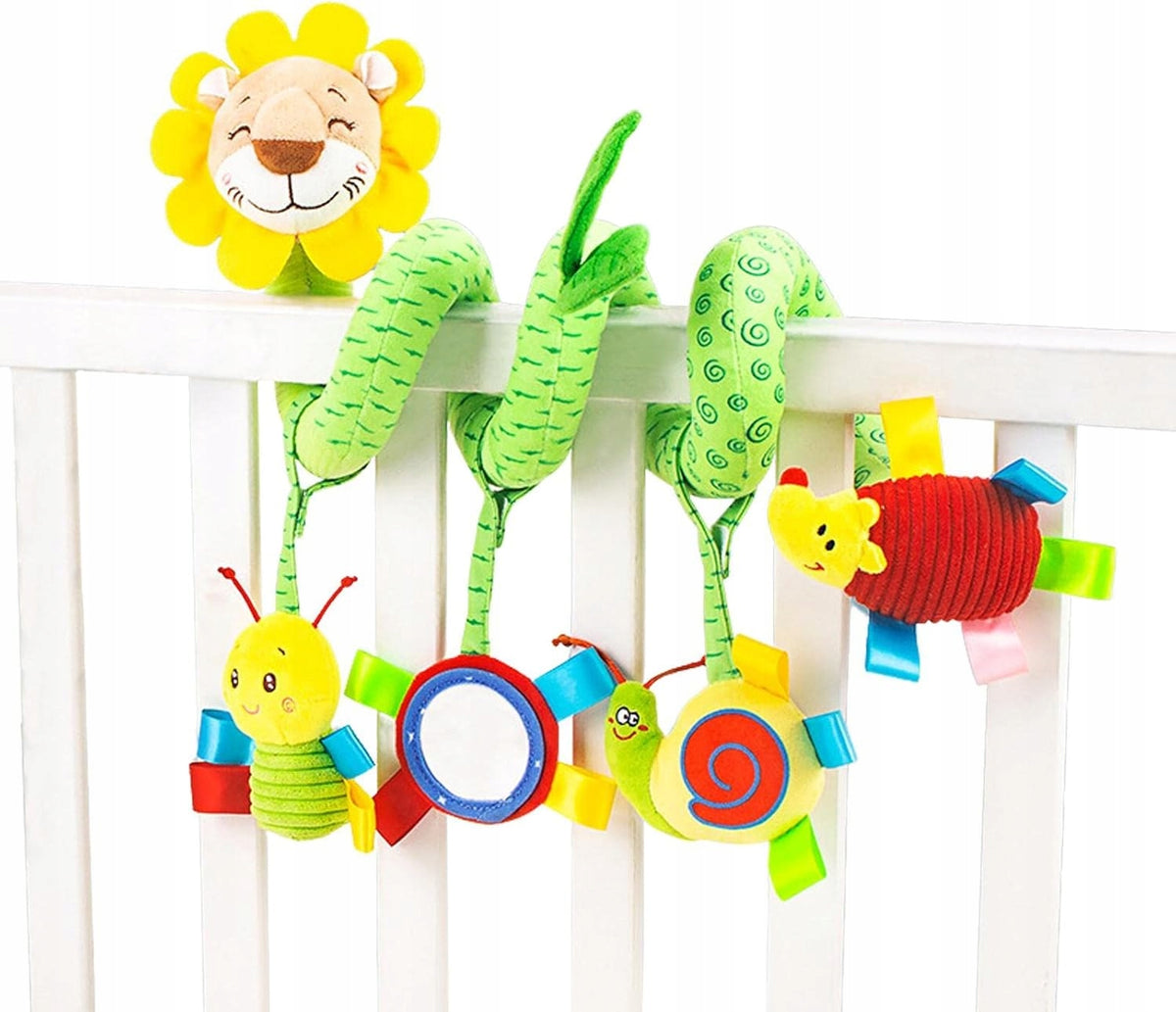 Sensory Spiral for Stroller and Baby Bed 0+ Montessori Toy
