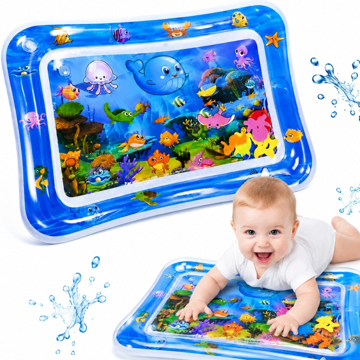 Sensory Water Mat For Infants Baby Multicolor Inflatable Toy
