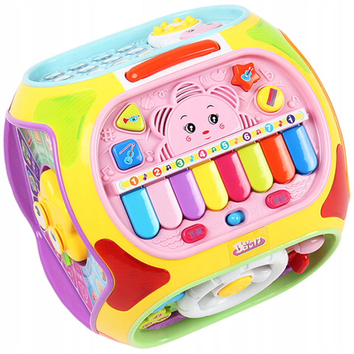 Sensory cube ProNice multifunctional educational colorful 23x26x25 cm Brand ProNice