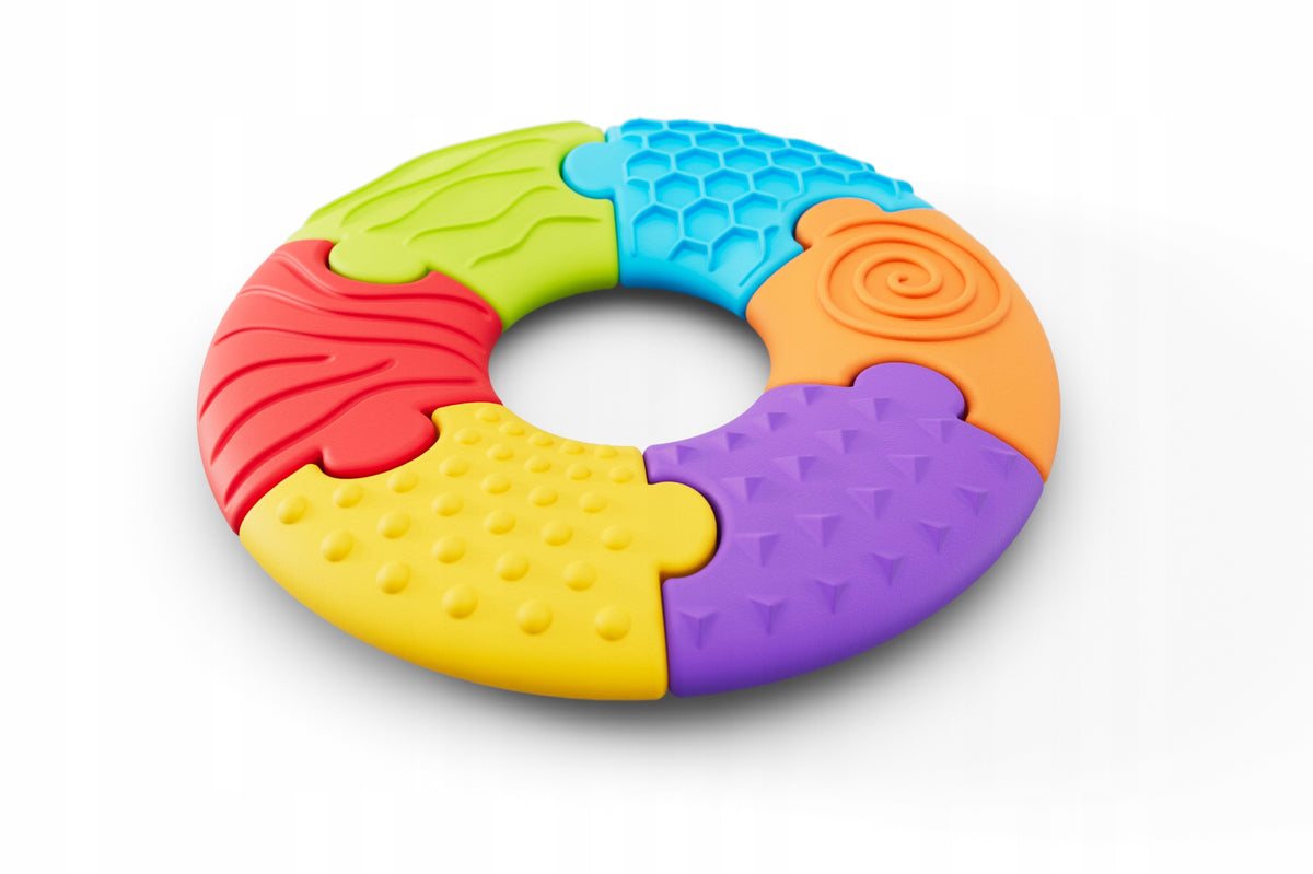 Sensory puzzle 6 elements Soft BiBi Brand Meli