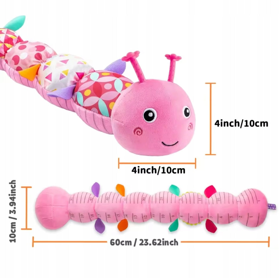 Sensory toy plush music pink