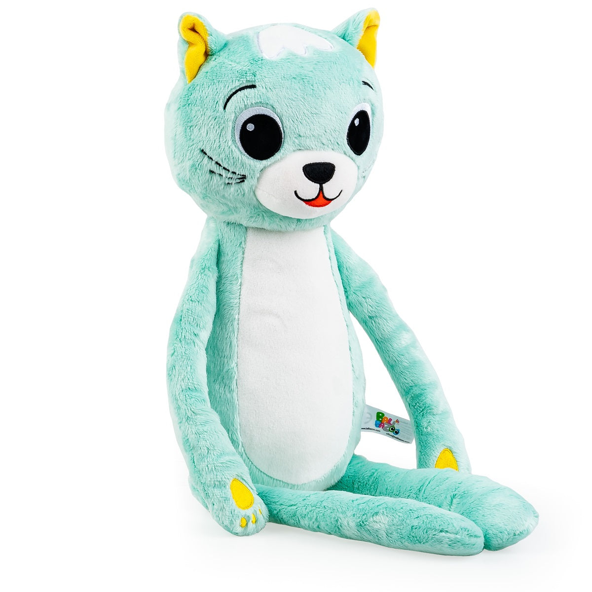 Sensory toy plush toy Kitten Tulimy 45cm Mint Dumel