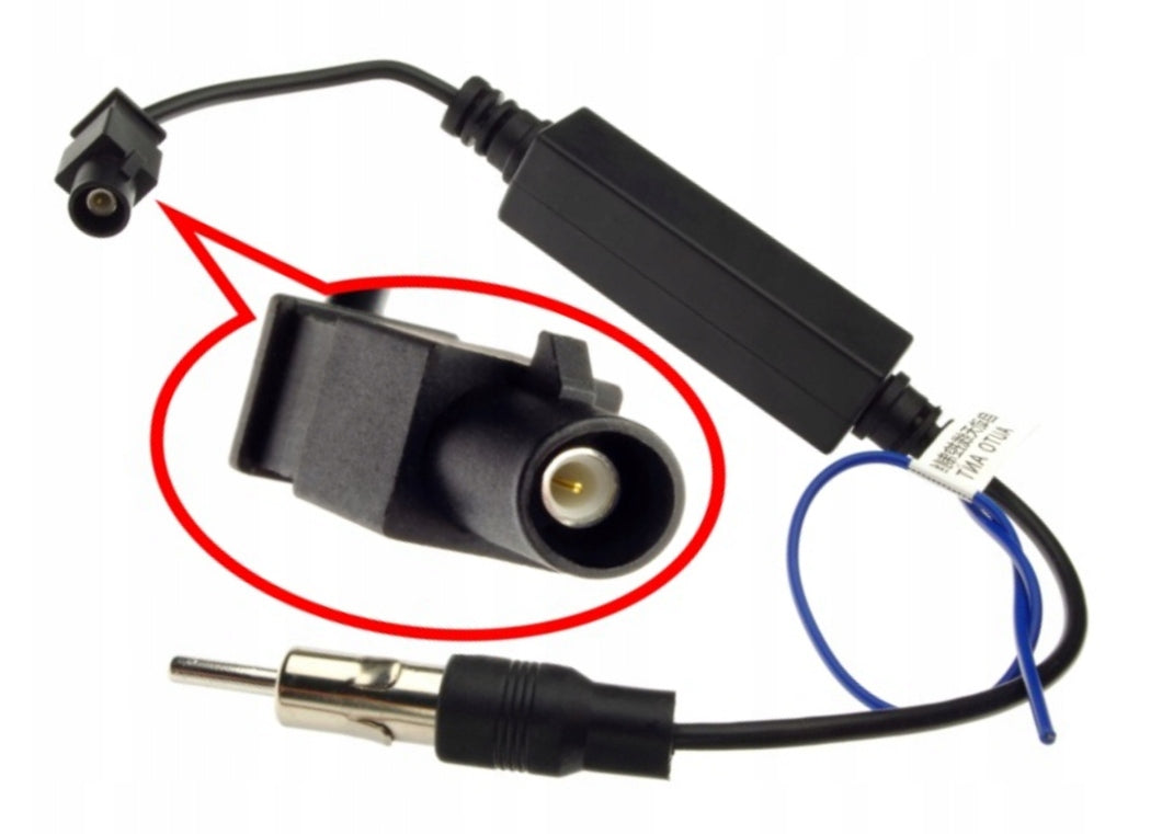 Separator for powering FAKRA antenna amplifier
