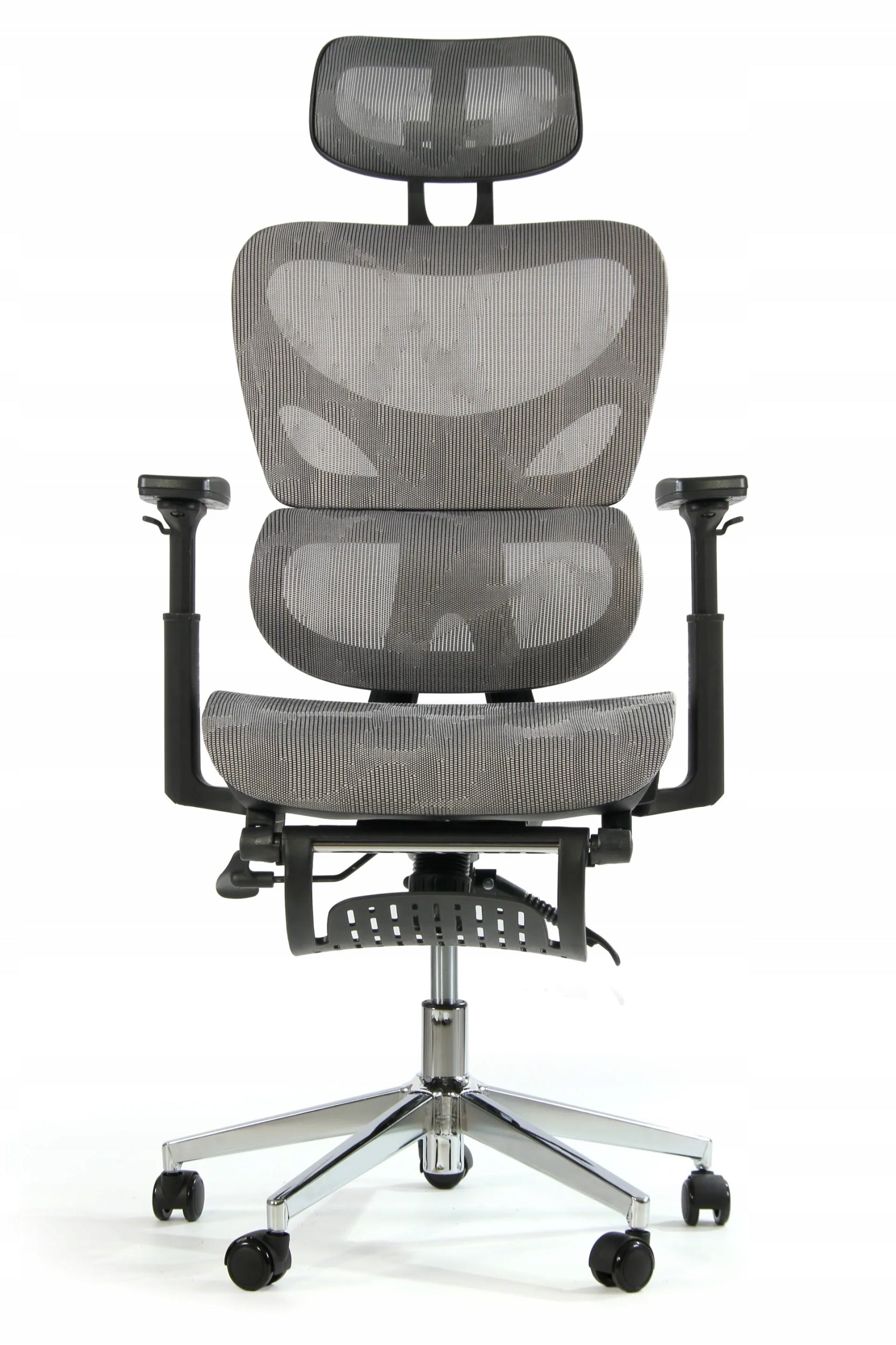 Sesto Senso Ergonomic office chair K80G with footrest graphite color Brand Sesto Senso