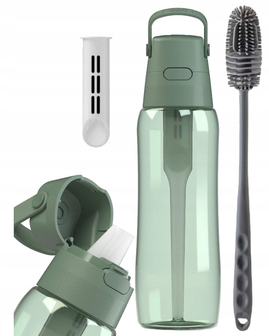 Set Bottle Dafi Solid 0,7 sage dyed + toothbrush