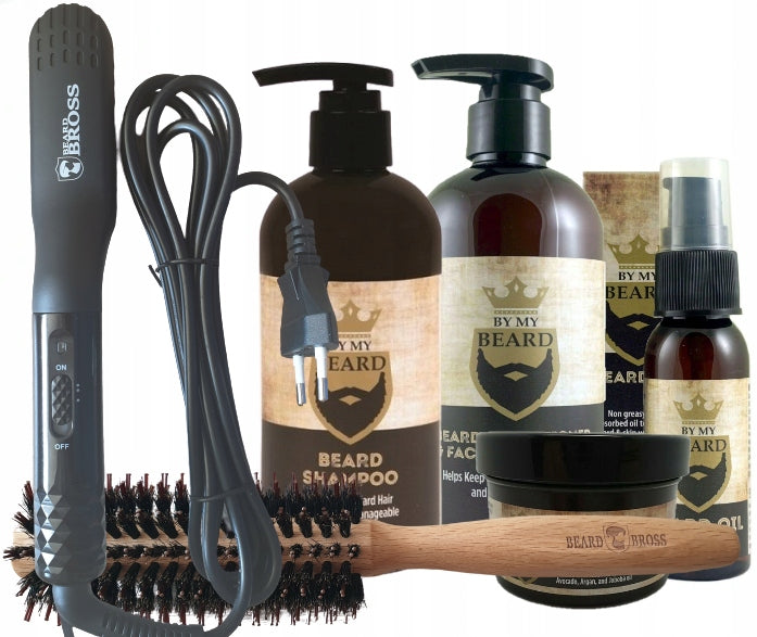Set By My Beard Straightener Beard Bross for Beard BRUSH for debt. Brody