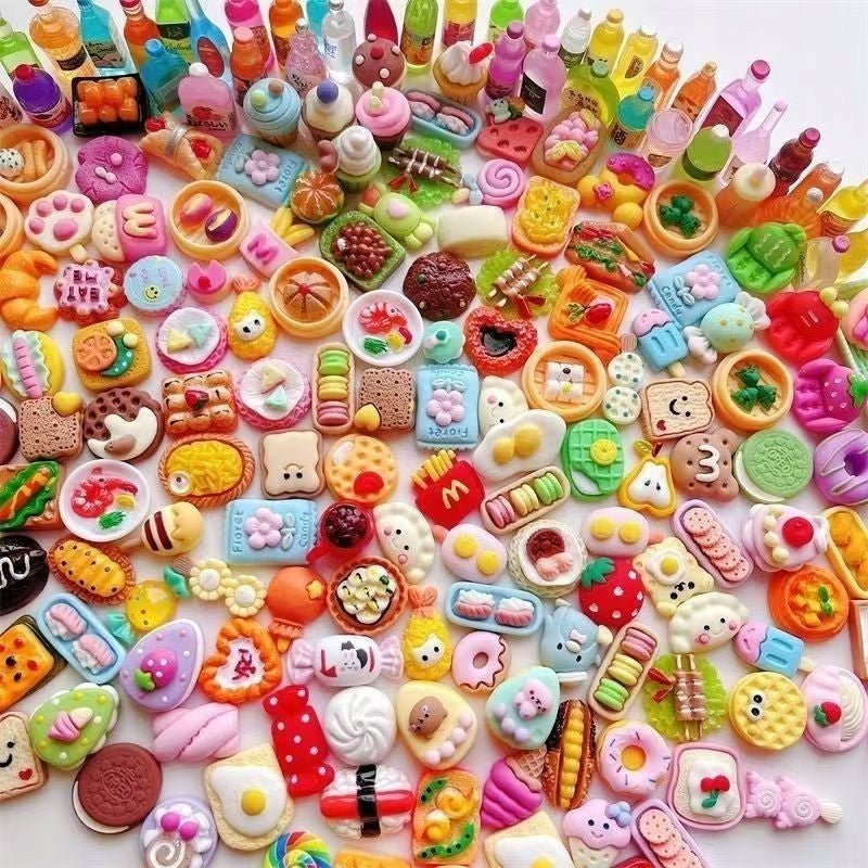 Set Doll Accessories Food Drinks Gift Baby Day 200pcs Manufacturer code MINI JEDZENIE