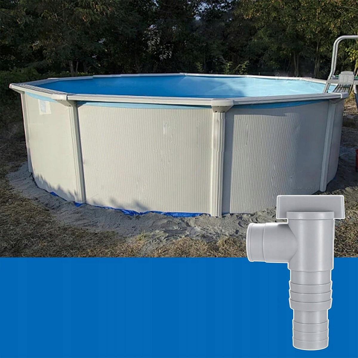 Set Faucet Closing Valve Fits Pool Pump 2PCS EAN (GTIN) 4059635538729