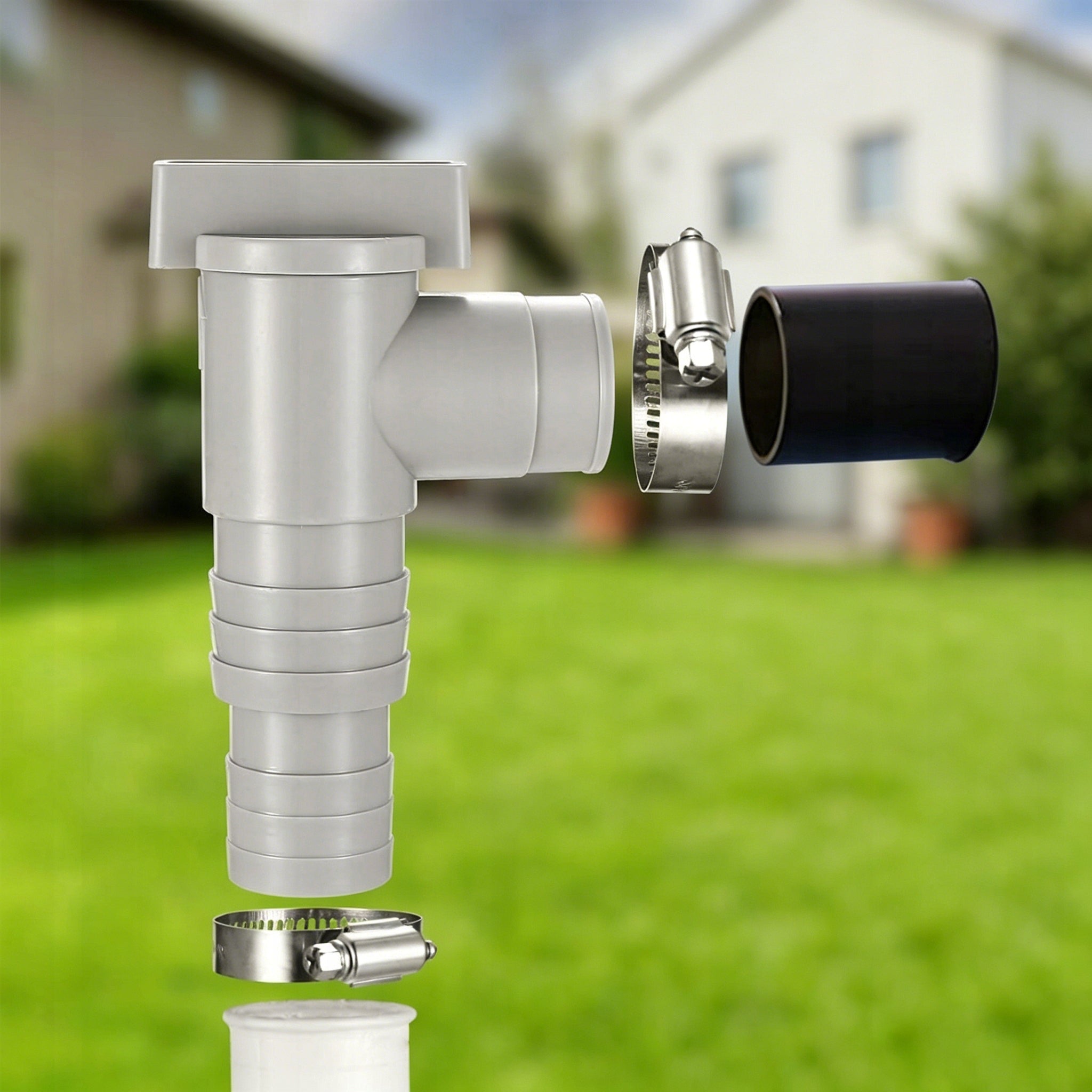 Set Faucet Closing Valve Fits Pool Pump 2PCS Length 10 cm