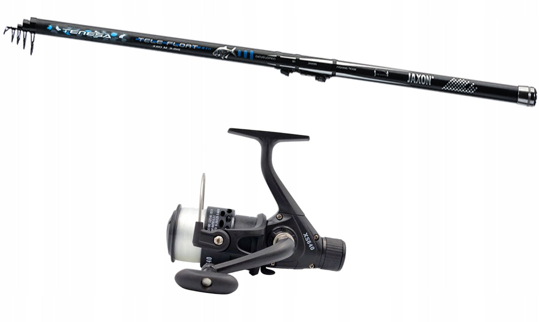 Set Fishing Rod JAXON 3,9 reel Float TTF 3-15