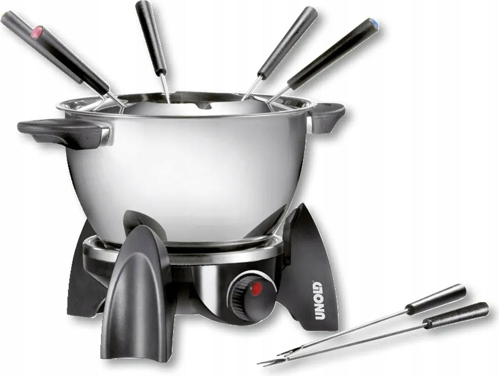 Set Fondue Unold Electric 6 people Non-stick coating Packaging status original