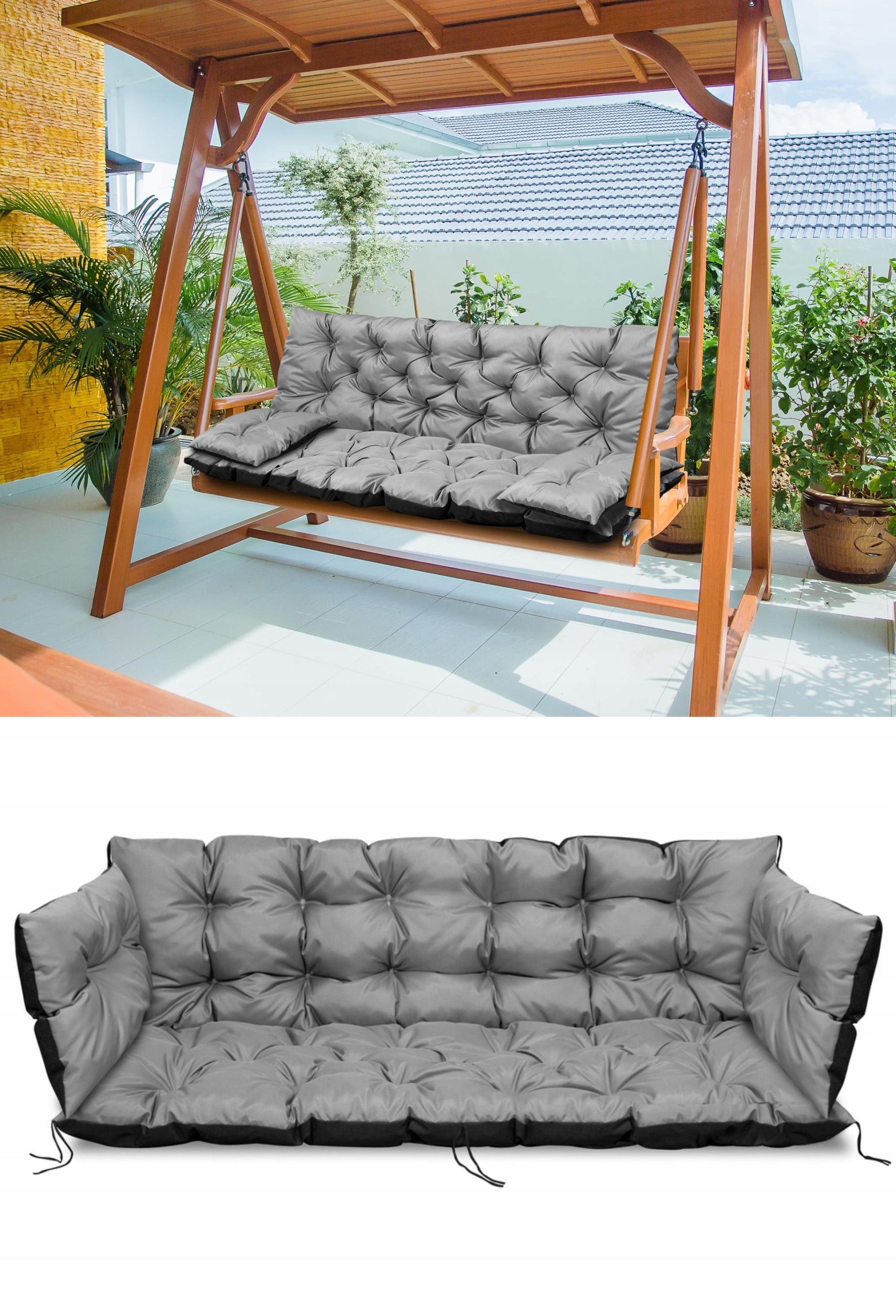 Set Garden Cushion 180x60x50 cm for Bench Swing Waterody Assorted Colors EAN (GTIN) 5906501508265