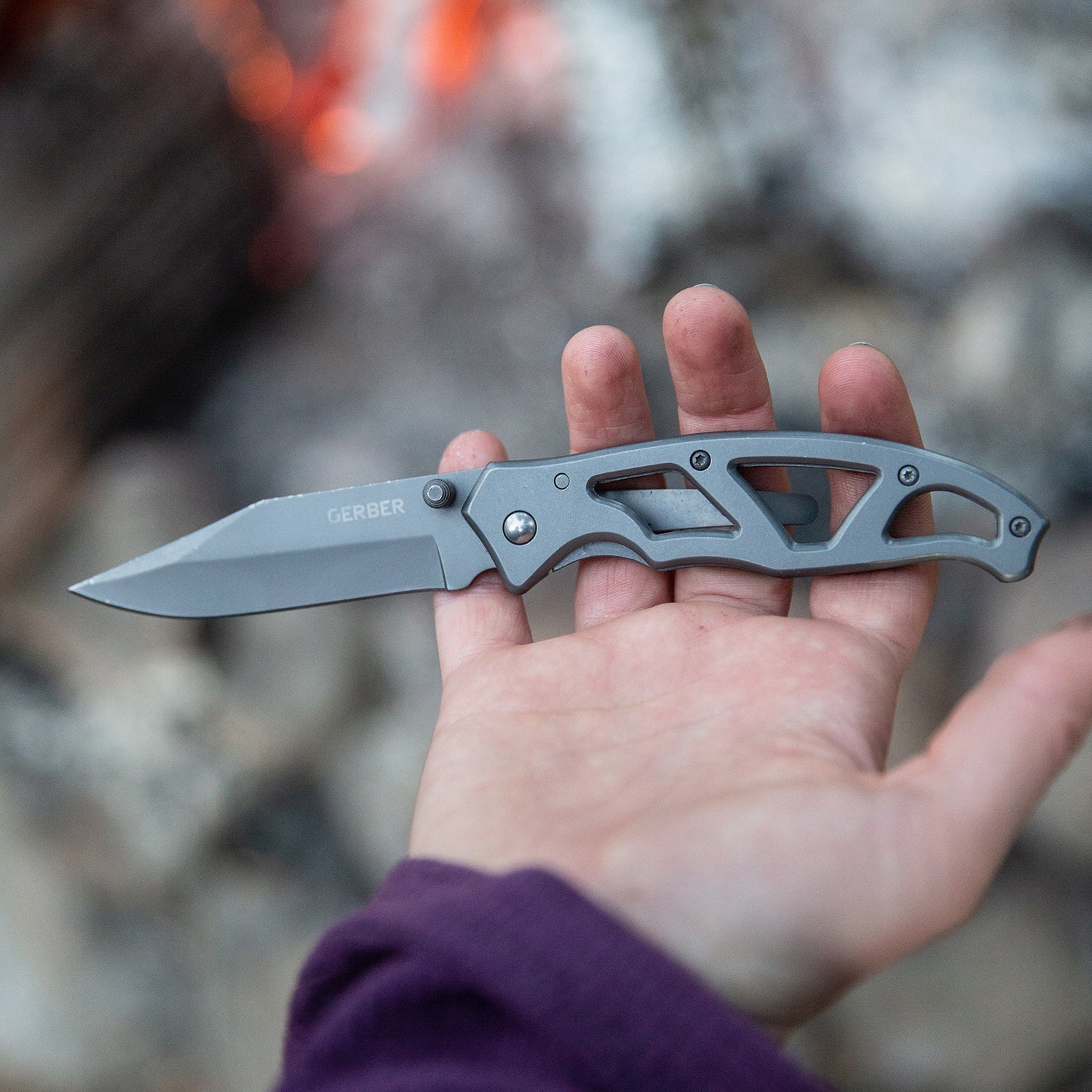 Set Gerber Paraframe Knife I + Mullet Keychain + BARBILL EDC Wallet Tools blade bottle opener cold chisel Phillips screwdriver flathead screwdriver other