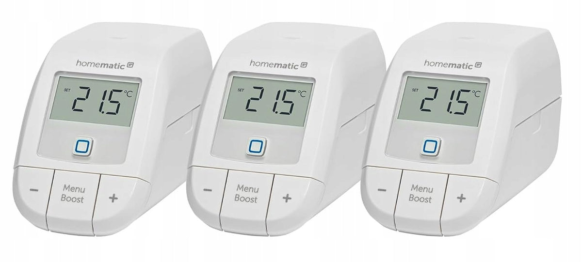 Set Homematic 3 pcs IP 161216A1 thermostat Basic ALEXA Smart Home Brand Homematic