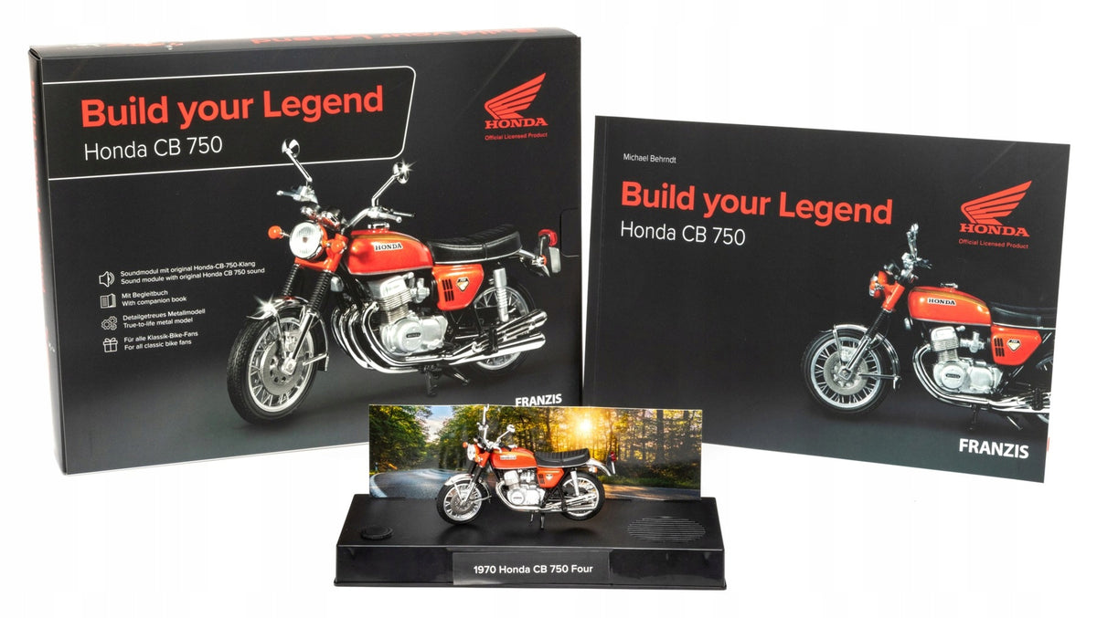Set Honda CB 750 Scale 1:24 Franzis motorcycle set construction model