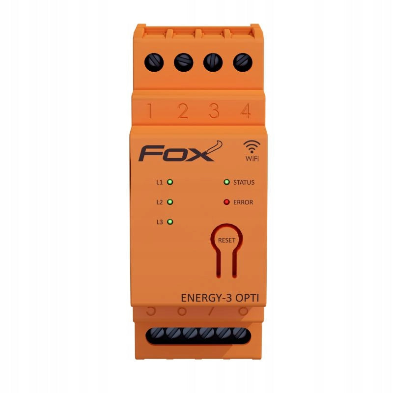 Set: MEF-3-OPTI-100 energy consumption monitor with LK-BZ-3 F&F FOX lamp EAN (GTIN) 5902431676906