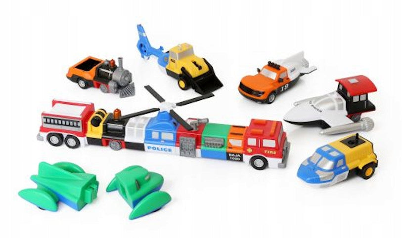 Set Malblo. Magnetic vehicles deluxe 2 Malik Brand MalBlo