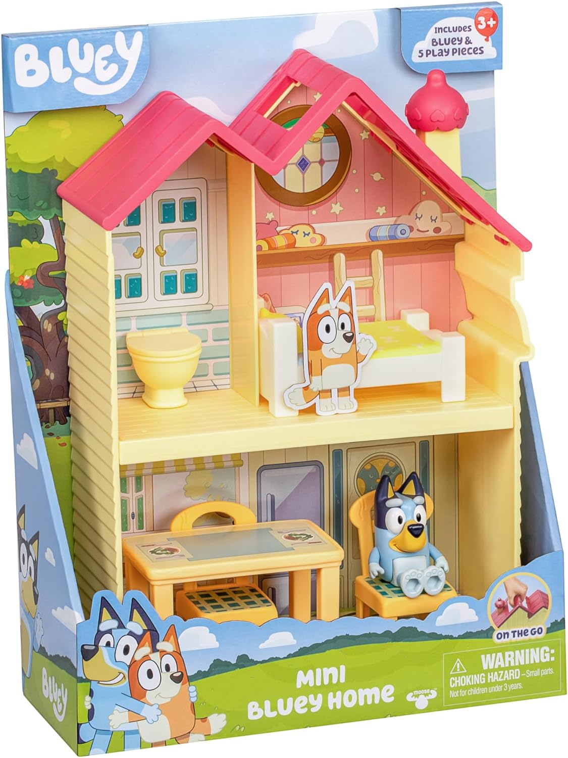 Set Moose Toys Bluey Mini Bluey Home Family Home Manufacturer code 17614