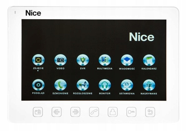 Set NICE video intercom VIEW WG Manufacturer code VIEW WG