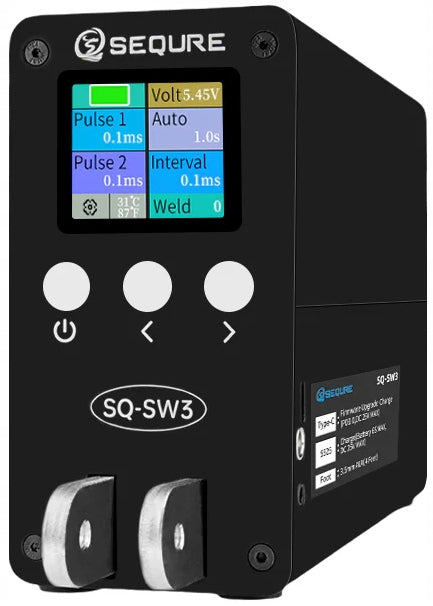 Set SW3 advanced spot welding machine + handle SWP25 Sequre Packaging status original