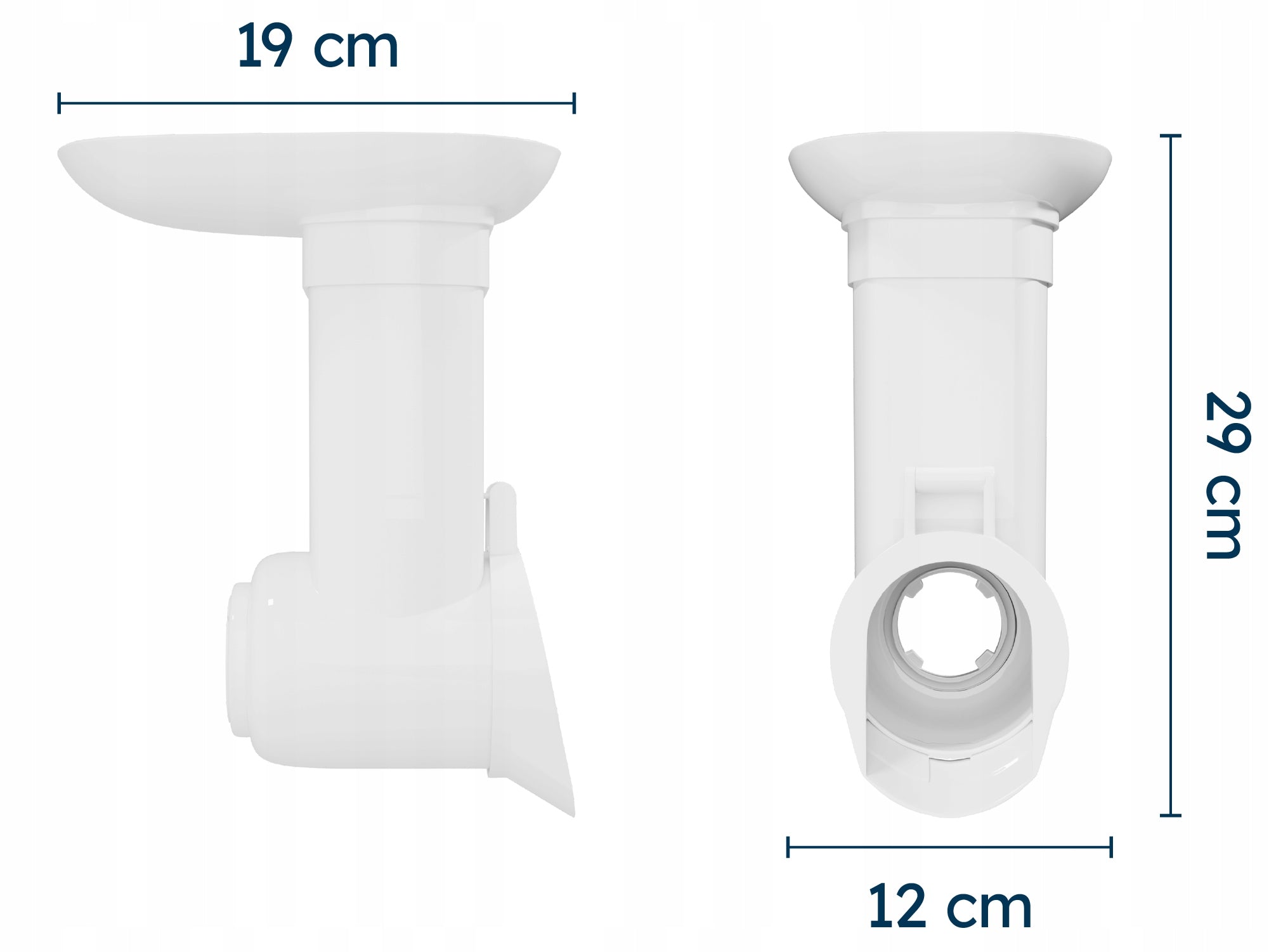 Set Slicer Machine Zelmer type 986.87 2 Pieces White Universal Manufacturer code 5907118906529