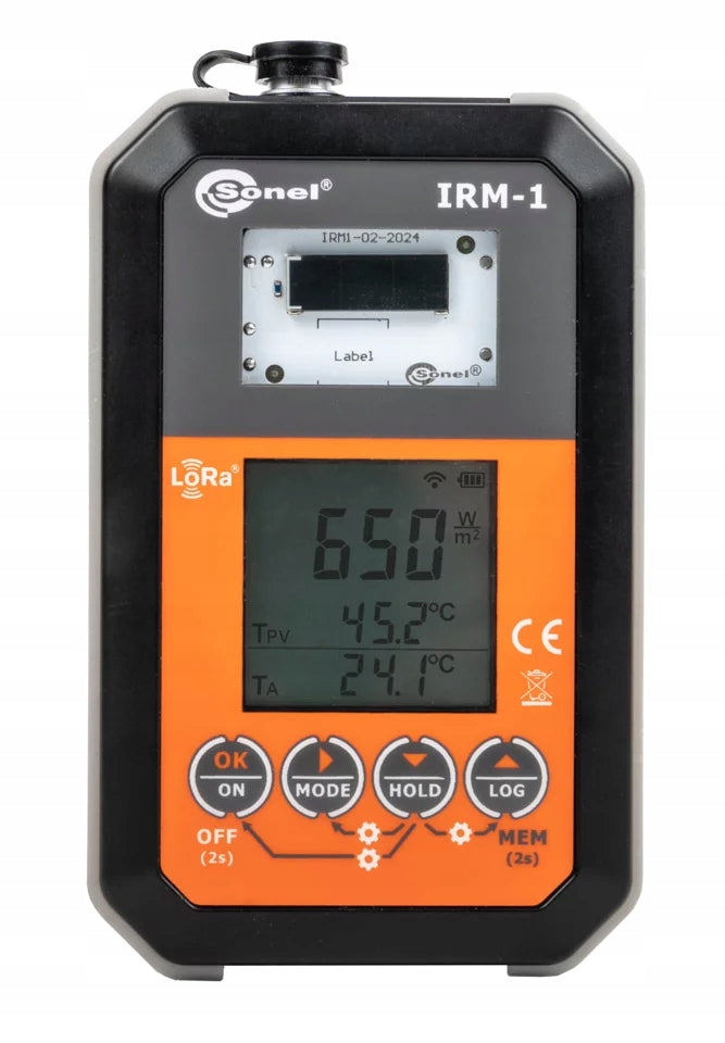 Set Sonel Meter MPI-540-PVS Solar Start Power supply rechargeable battery