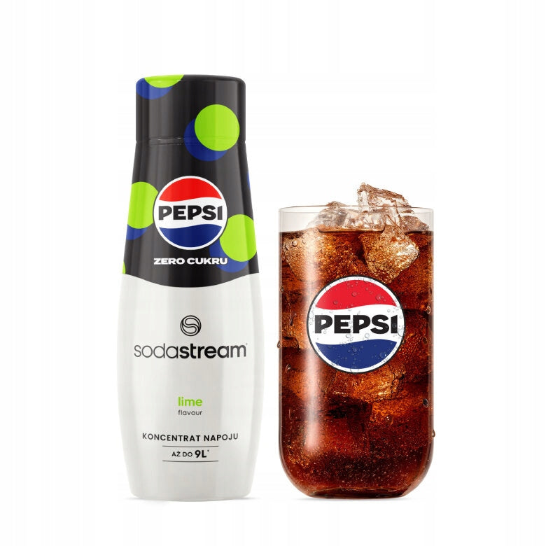 Set Water syrup SodaStream PEPSI LIME Zero 6x440 ml + Bag FREEBIE Brand SodaStream