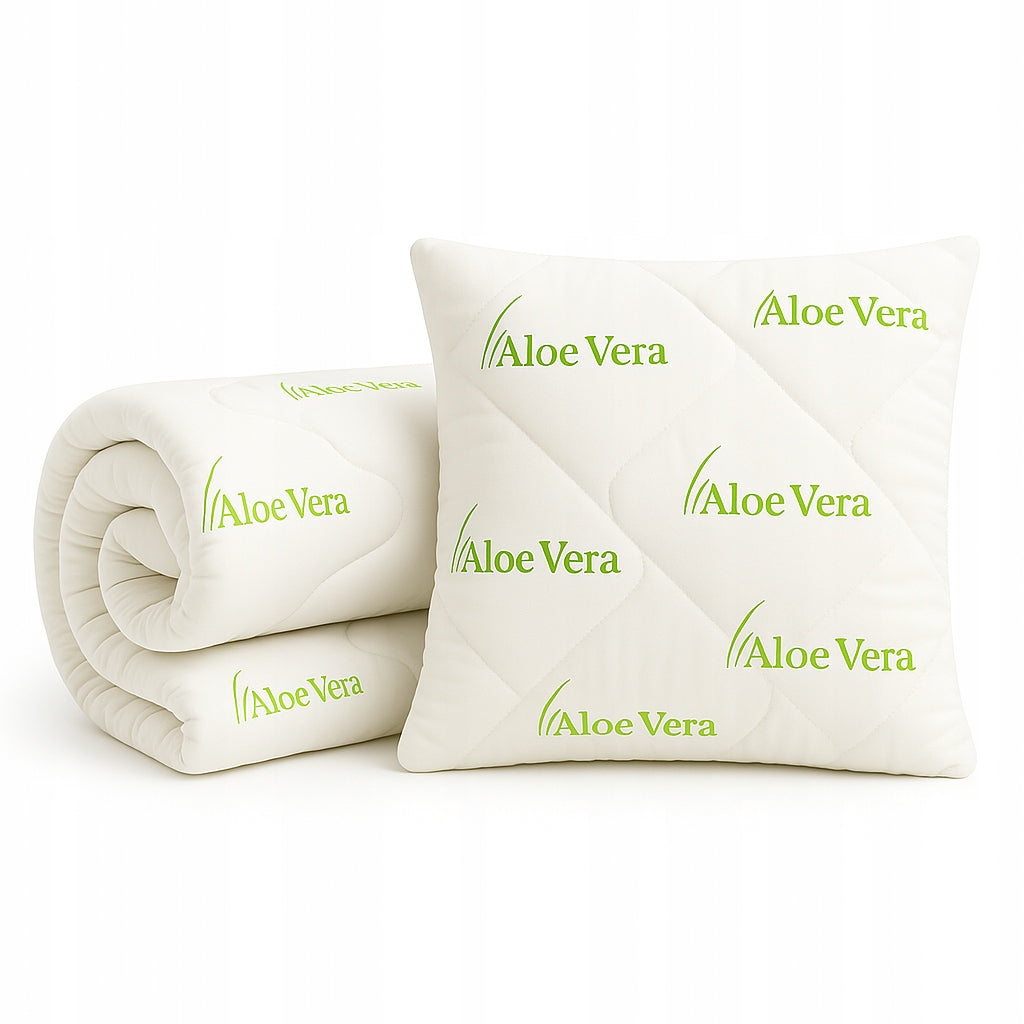 Set Year-round Aloe Vera Quilt 160x200 + Pillow 70x80 ANTI-ALLERGIC