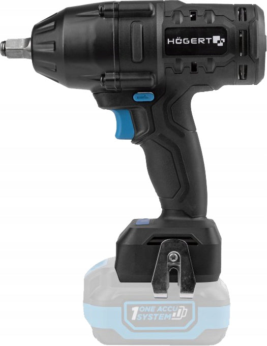 Set: brushless impact wrench 600Nm, 1/2'', charger 4A, aku. 4Ah Batteries included yes