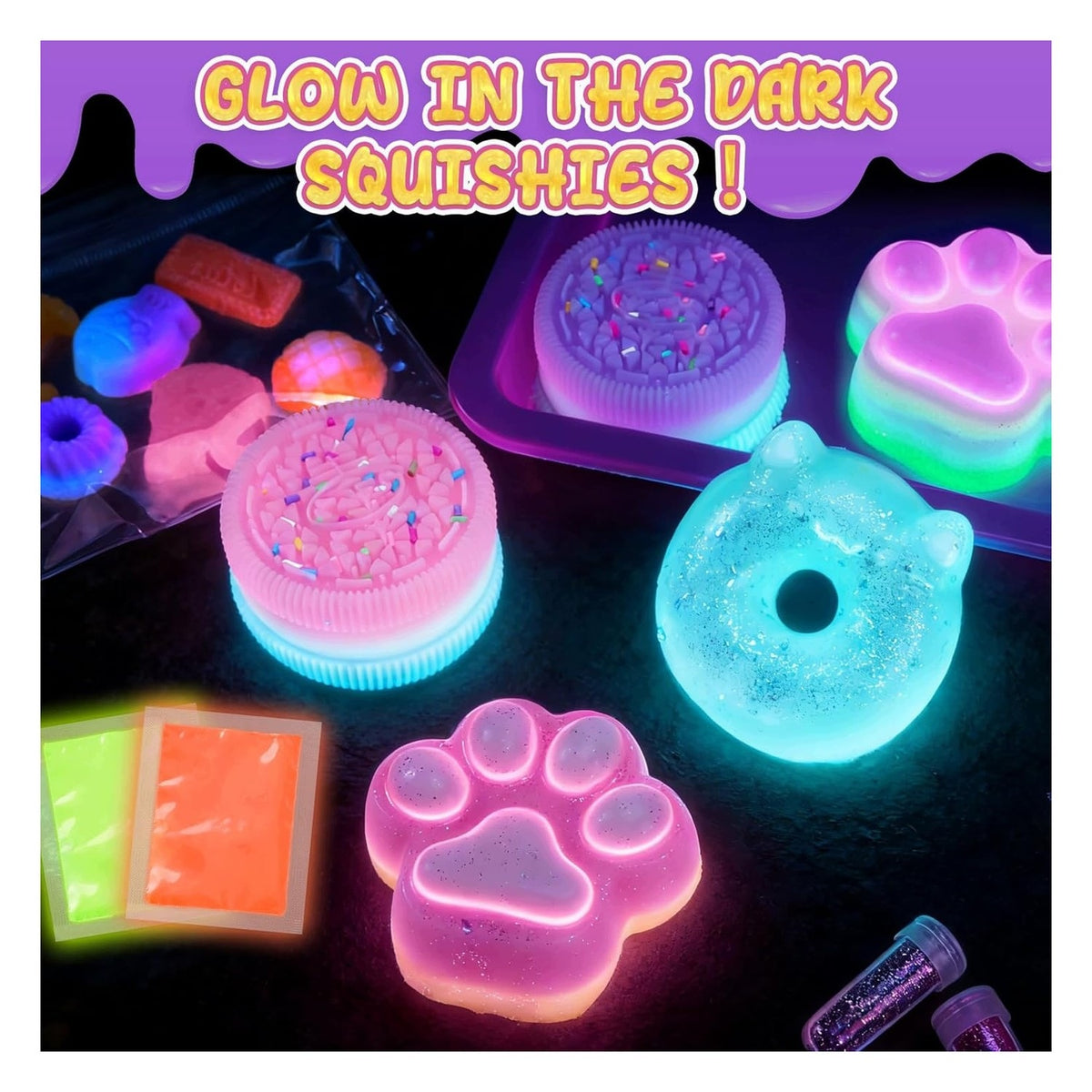 Set for creating glow-in-the-dark Large Squishy Toys, 480ml Brand no brand