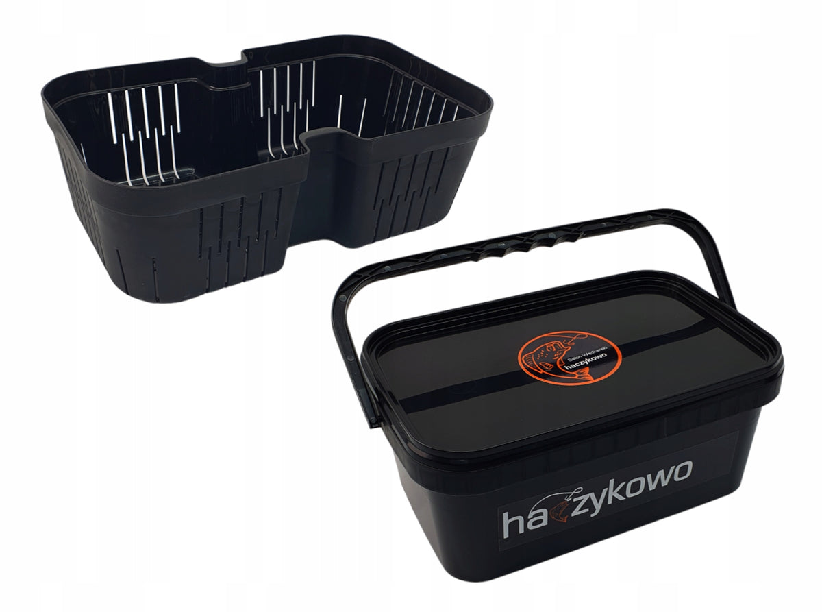 Set for draining, soaking pellets- Strainer + Hook bucket 2L