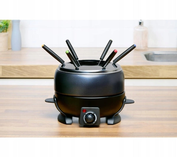 Set for fondue Alpina BL-22708 800W 6 forks Black Brand Alpina