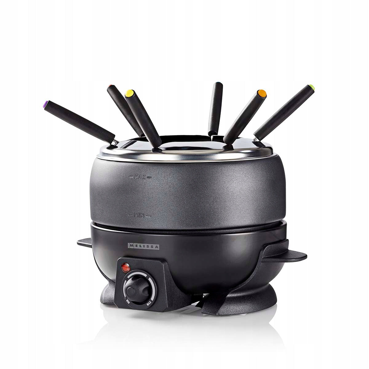 Set for fondue MELISSA 16310236 2,3 l 800 W 6 people black Packaging status original