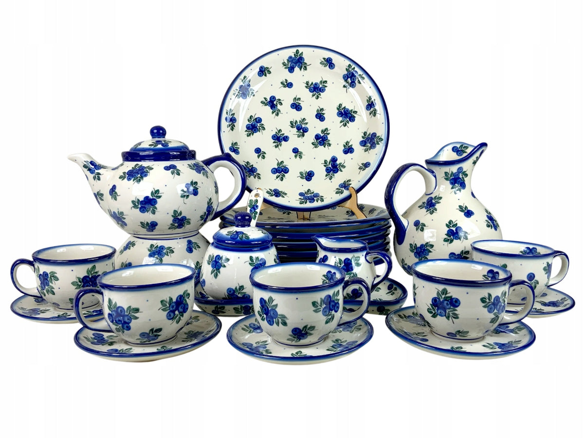 Set for spices salt pepper BERRIES Ceramics Bolesławiec gat.2 Kind salt and pepper castors