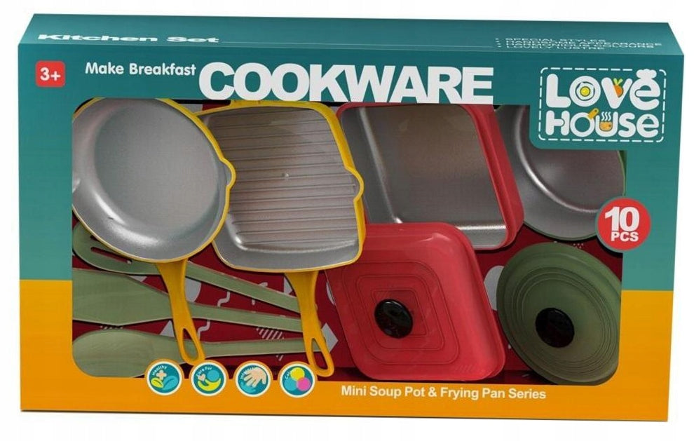 Set of 10el toy pots