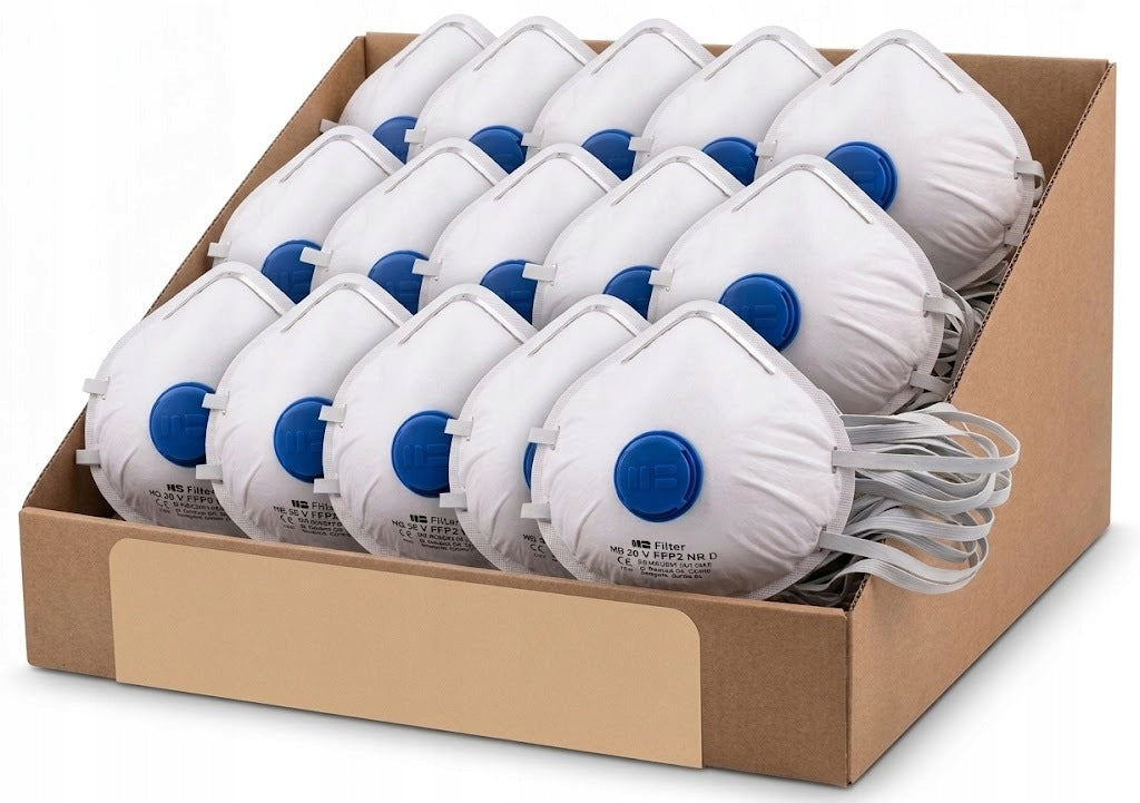 Set of 15x FFP2 dust mask half mask Poland