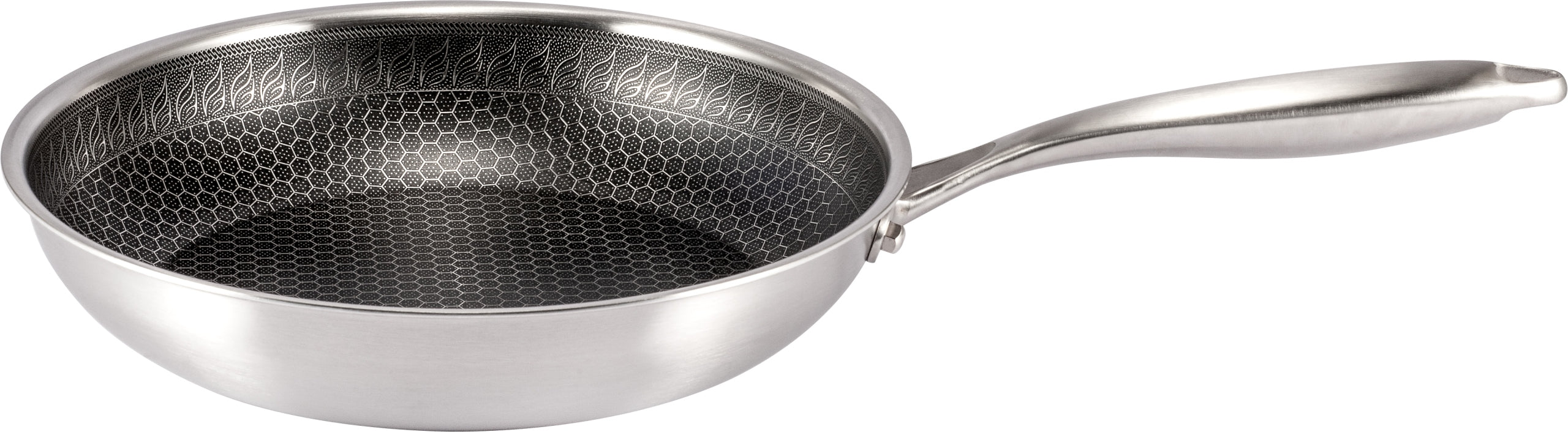 Set of 2 steel pans MG Home 24/28 cm induction non-stick gas Packaging status original