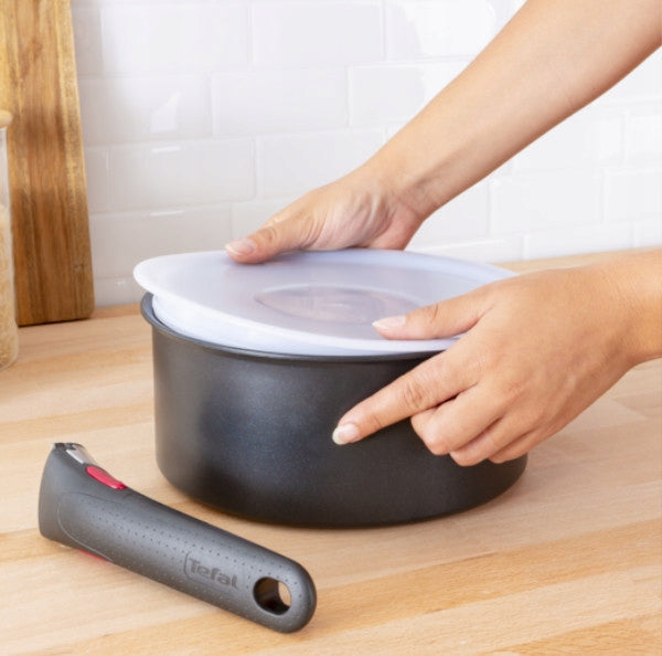 Set of 3 TEFAL Ingenio lids for saucepans L9019222 EAN (GTIN) 3168430169401